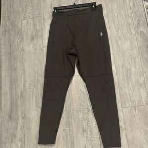 Free People Movement Keep It Up High Waisted Army Green Leggings